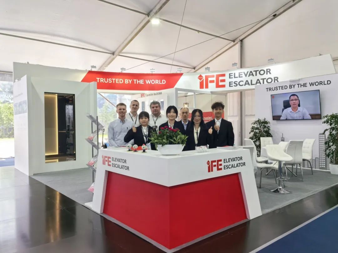载誉而归！6686体育（IFE）闪耀2025俄罗斯莫斯科国际电梯展